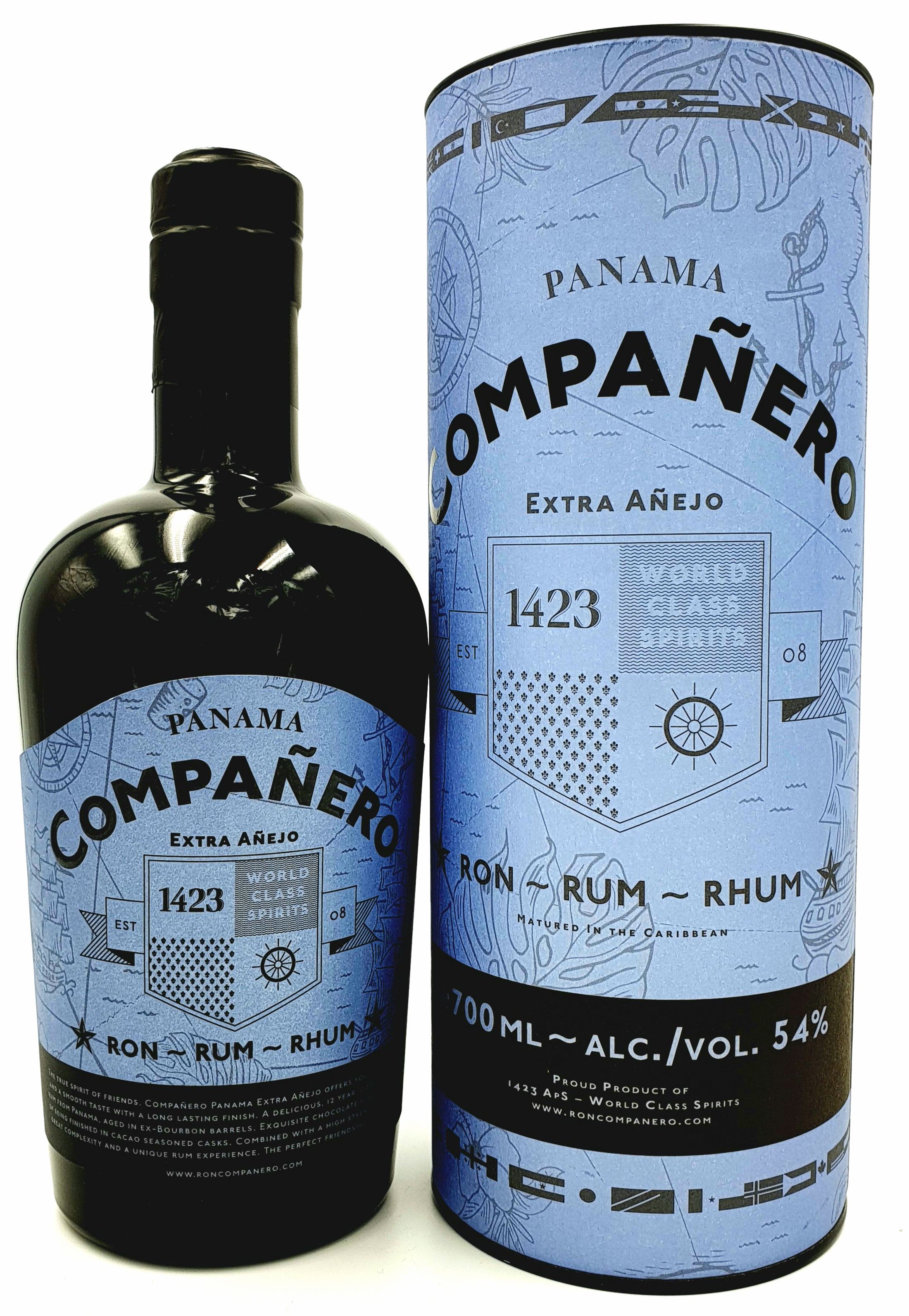 Companero Ron PANAMA Extra 54% vol.