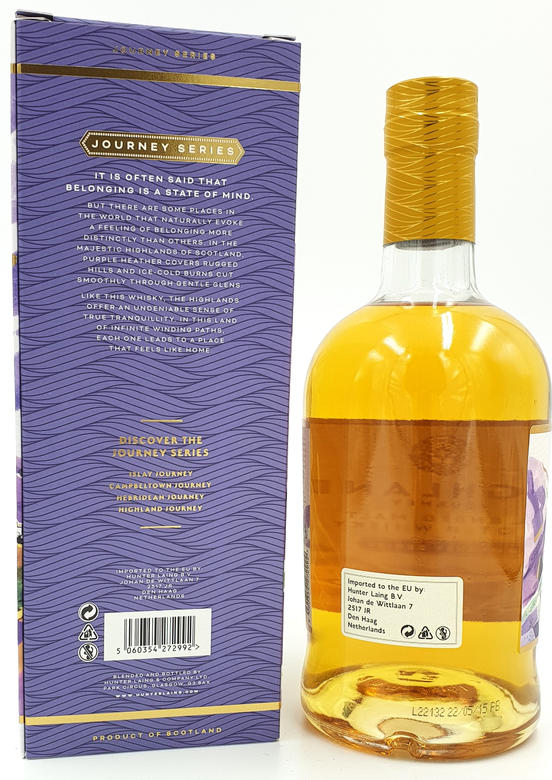 Highland Journey blended Scotch Malt 46% vol.