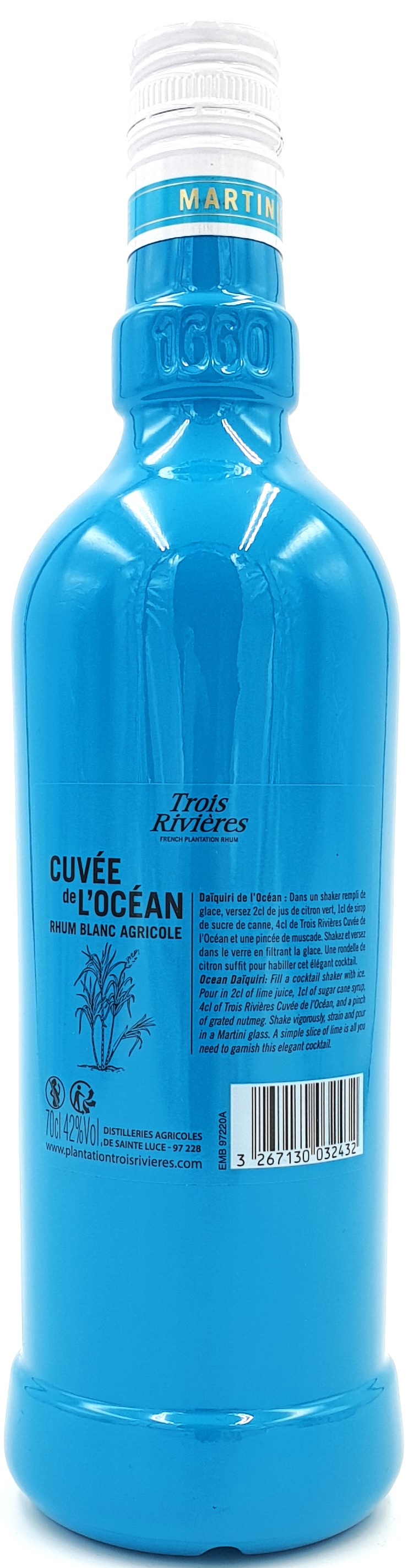 Trois Rivières Cuvée de l'Océan 42% vol. 0,7l