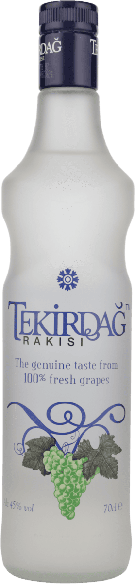 Tekirdag Rakisi 45% vol. Türkischer Raki (Anis) 0,7l