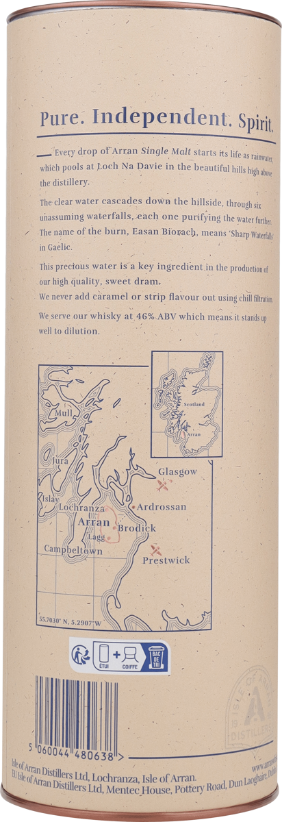 The Arran 10 Jahre 46% vol. Island Single Malt 0,7l