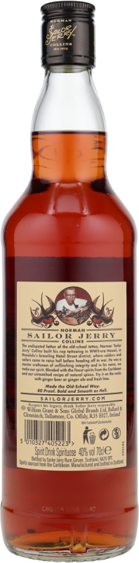 Sailor Jerry Rum 40% vol. Spiced Vanilla 0,7 l