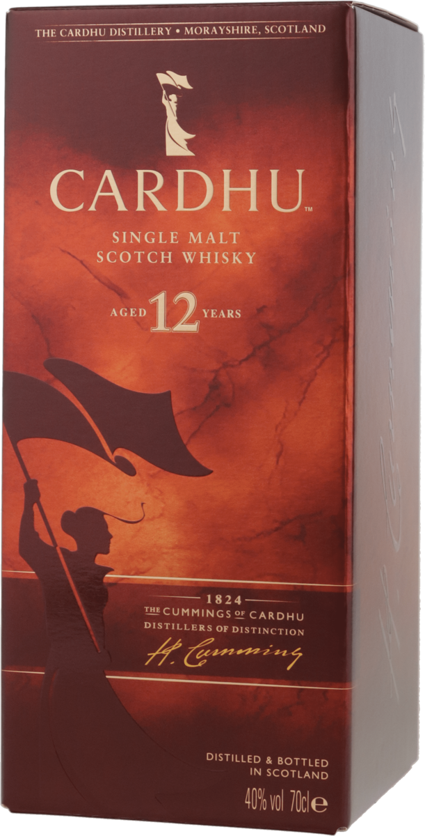 Cardhu 12 Jahre 40% vol. Highland Single Malt 0,7 l