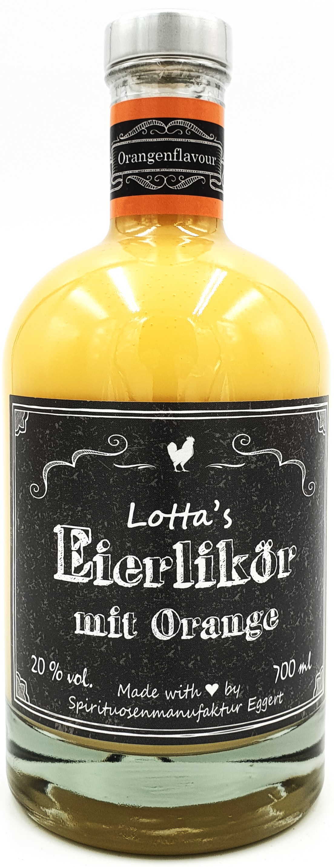 Lotta's Eierlikör mit Orange 20% vol. 0,7l