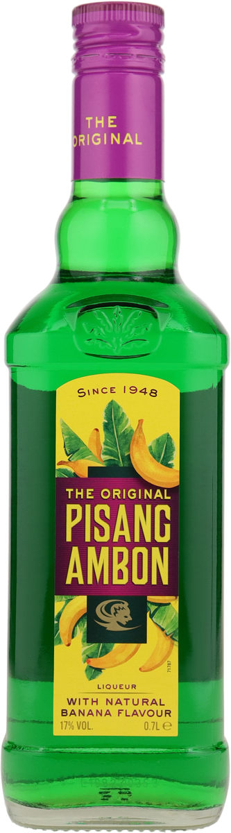 Pisang Ambon 17% vol. Grüner Bananen-Likör 0,7 l