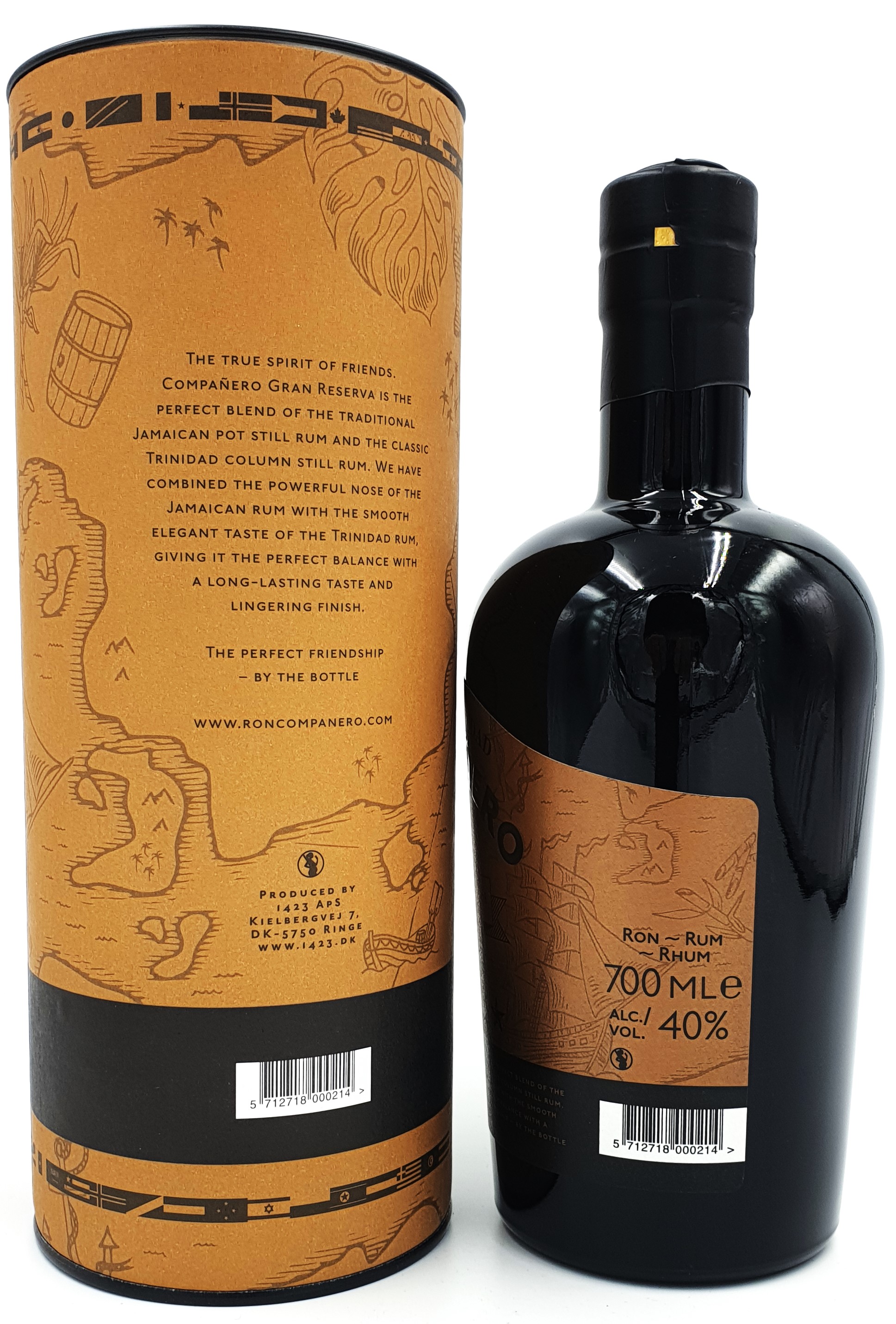 Companero Ron Gran Reserva 40% vol.