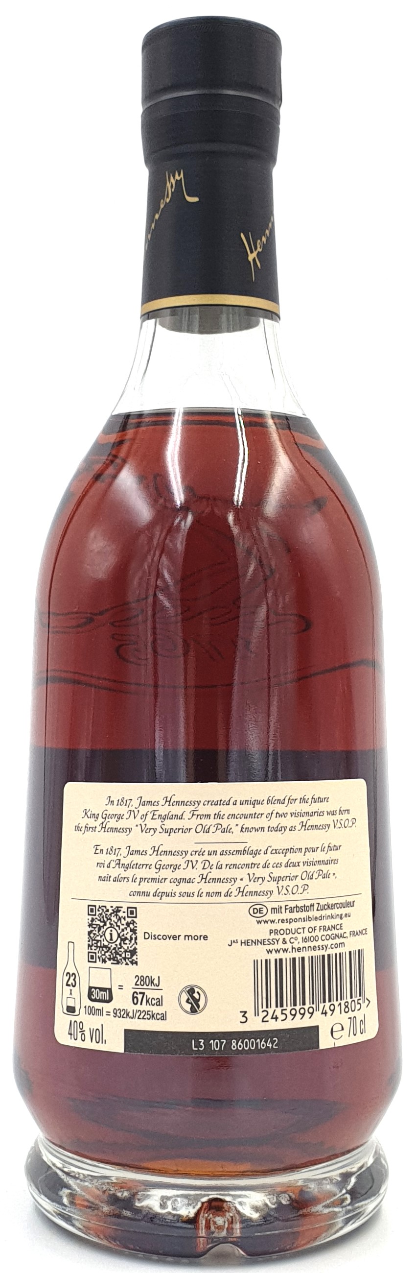 Cognac Hennessy VSOP 40% vol. 0,7 l