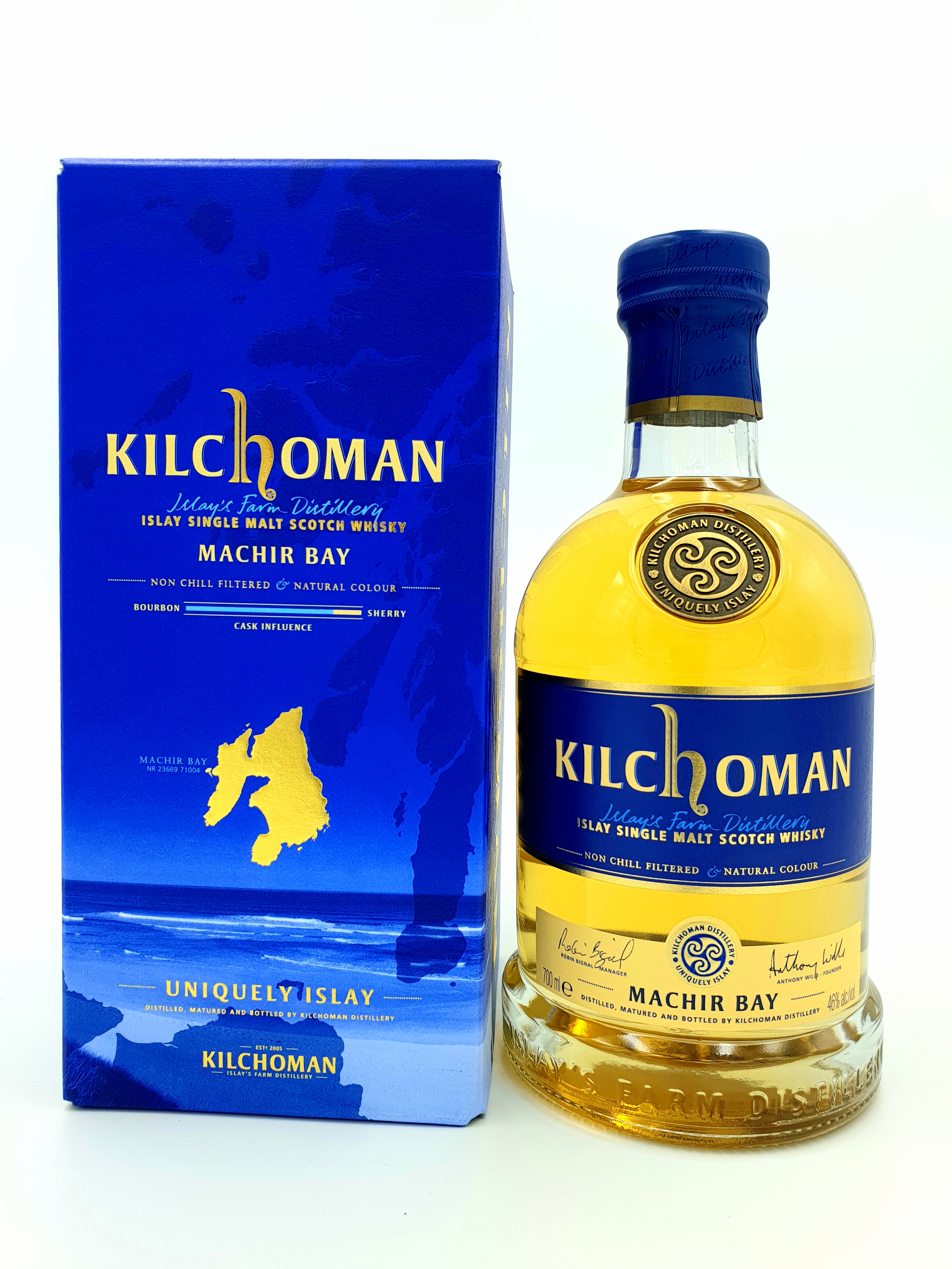 Kilchoman Machir Bay 46%vol.  Islay Single Malt Whisky 0,7 l