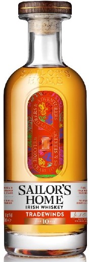 Sailors Home Tradewinds 10 Jahre Irish Whiskey 43% vol. 0,7 l