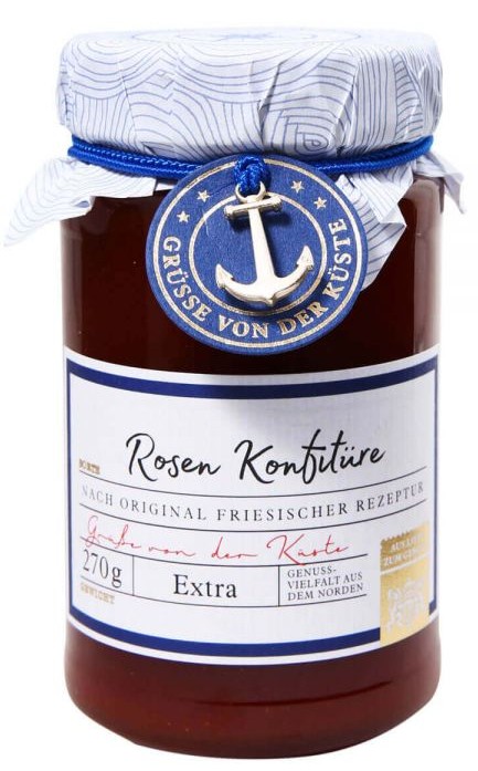 L.W.C. Michelsen "Anker Anhänger" Rosen (Hagebutte) Konfitüre  Extra 270 g