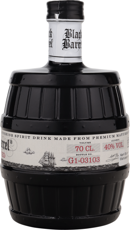 A.H. Riise Black Barrel Navy Spiced Rum 40% vol. 0,7l
