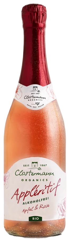Clostermann Appléritif Apfel & Rose alkoholfrei BIO 0,75 l