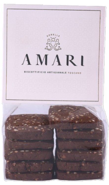 Amari Dolciamari Keks mit Kakao und Haselnüssen Toskana Italien 200 g