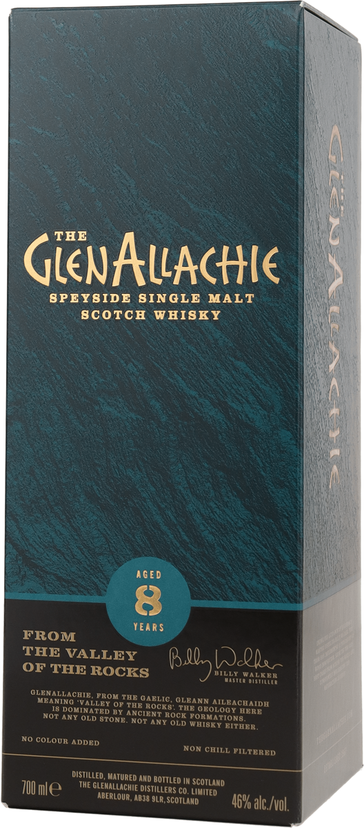 GlenAllachie 8 Jahre Single Speyside Malt 46 % Vol.  0,7 l