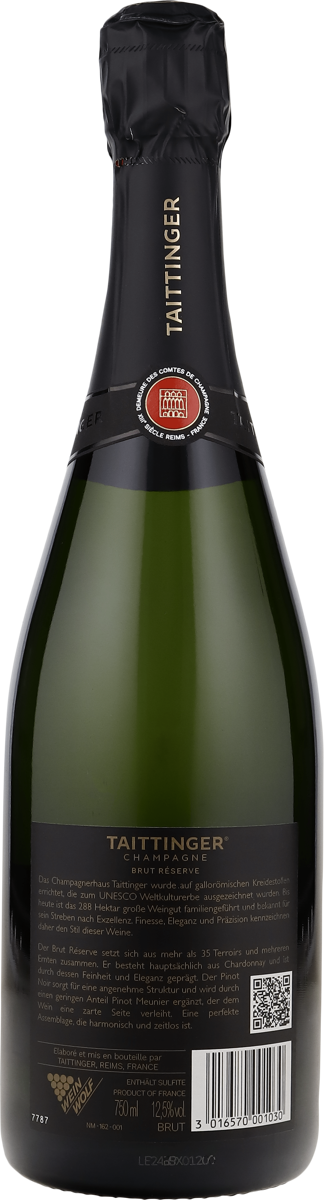 Champagner Taittinger Brut Reserve 0,75 l
