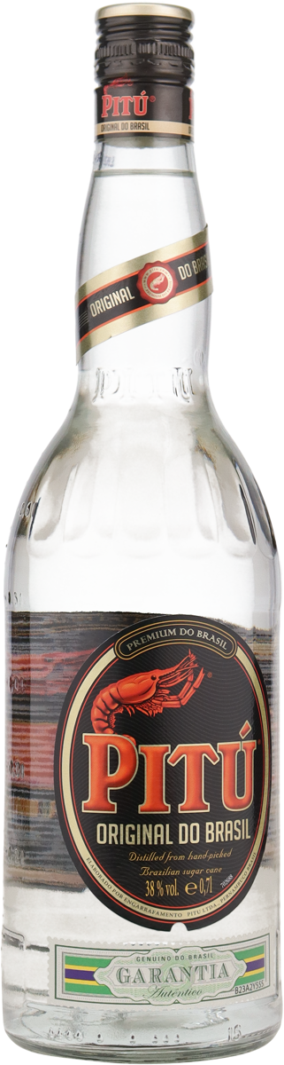 Pitu Cachaca 38% vol. Brasilianischer Zuckerrohrbrand 0,7 l