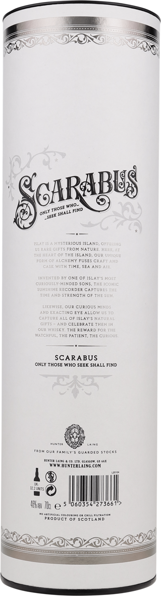 Scarabus 10 Jahre Islay Single Malt Scotch Whisky 46% vol. 0,7L