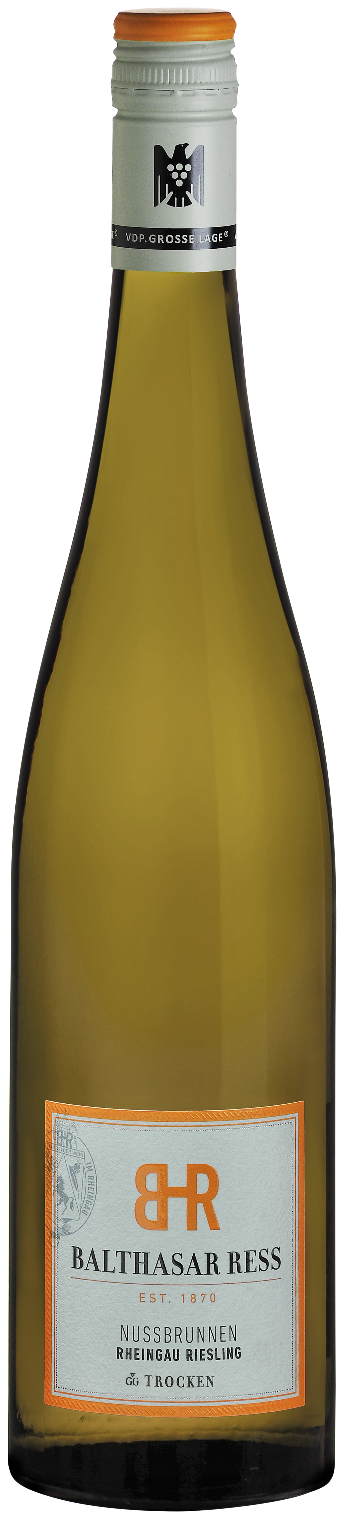 Weingut Bathasar Ress Nussbrunnen VDP Riesling GG Bio Rheingau 0,75l