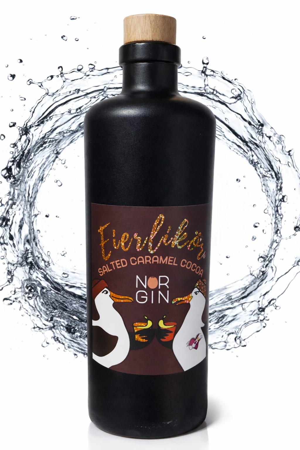 NORGIN Premium Eierlikör Salted Caramel Cocoa 16% vol. 0,5 l