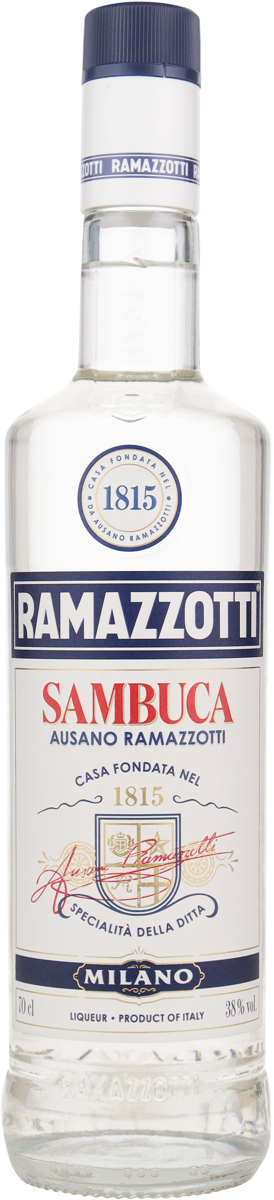 Ramazotti Sambuca 38% vol. Italienischer Anislikör 0,7 l