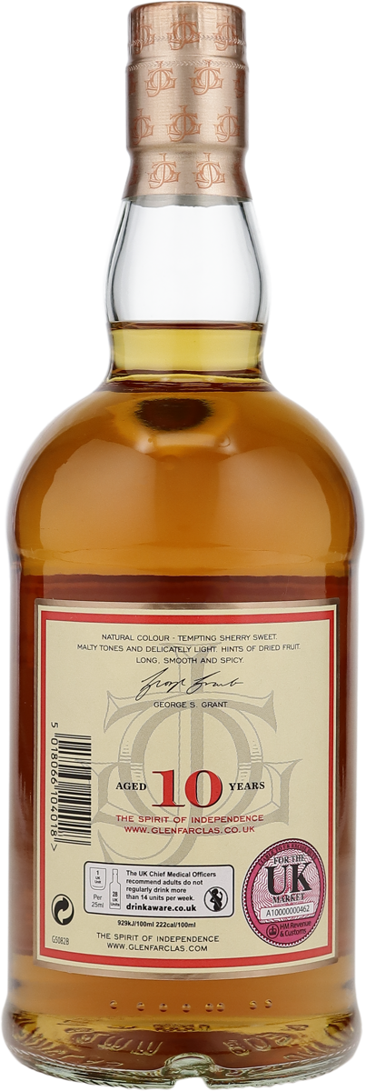 Glenfarclas 10 Jahre 40% vol. Highland Single Malt 0,7 l