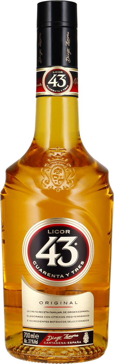 Licor 43 - Cuarenta y Tres Spanischer Vanillelikör 31% vol. 0,7 l