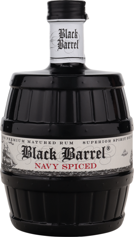 A.H. Riise Black Barrel Navy Spiced Rum 40% vol. 0,7l