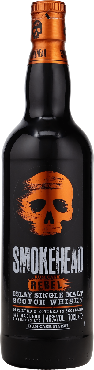 Smokehead Rum Rebel 46% vol. Scotch Islay Single Malt Whisky 0,7 l