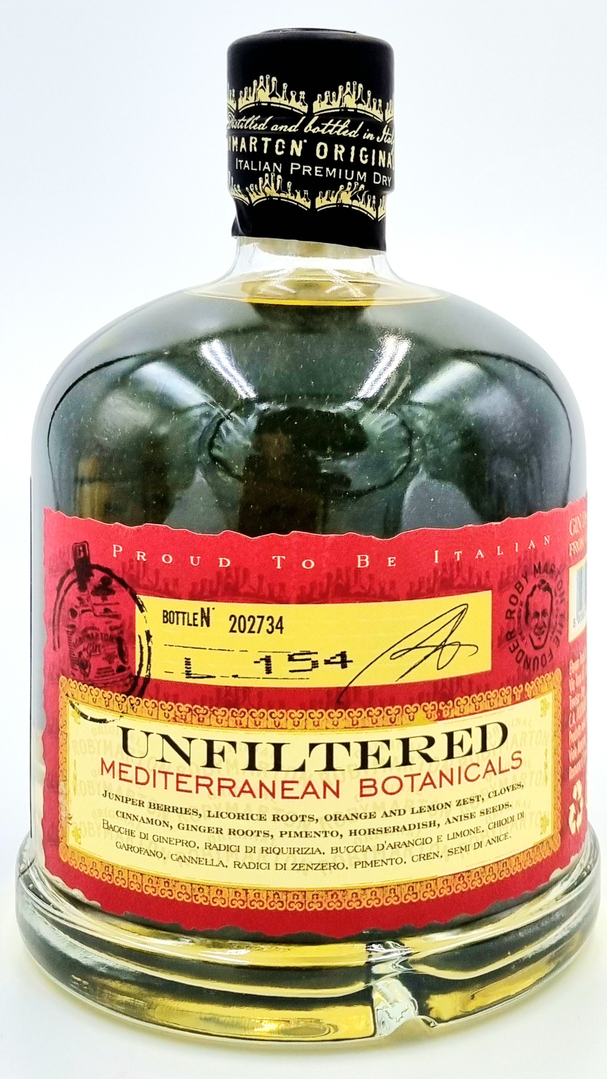 Roby Marton Gin Handcrafted 47% vol. 0,7l