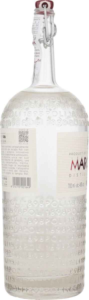 Gin Marconi 46 Italienischer Gin 46% vol. 0,7l