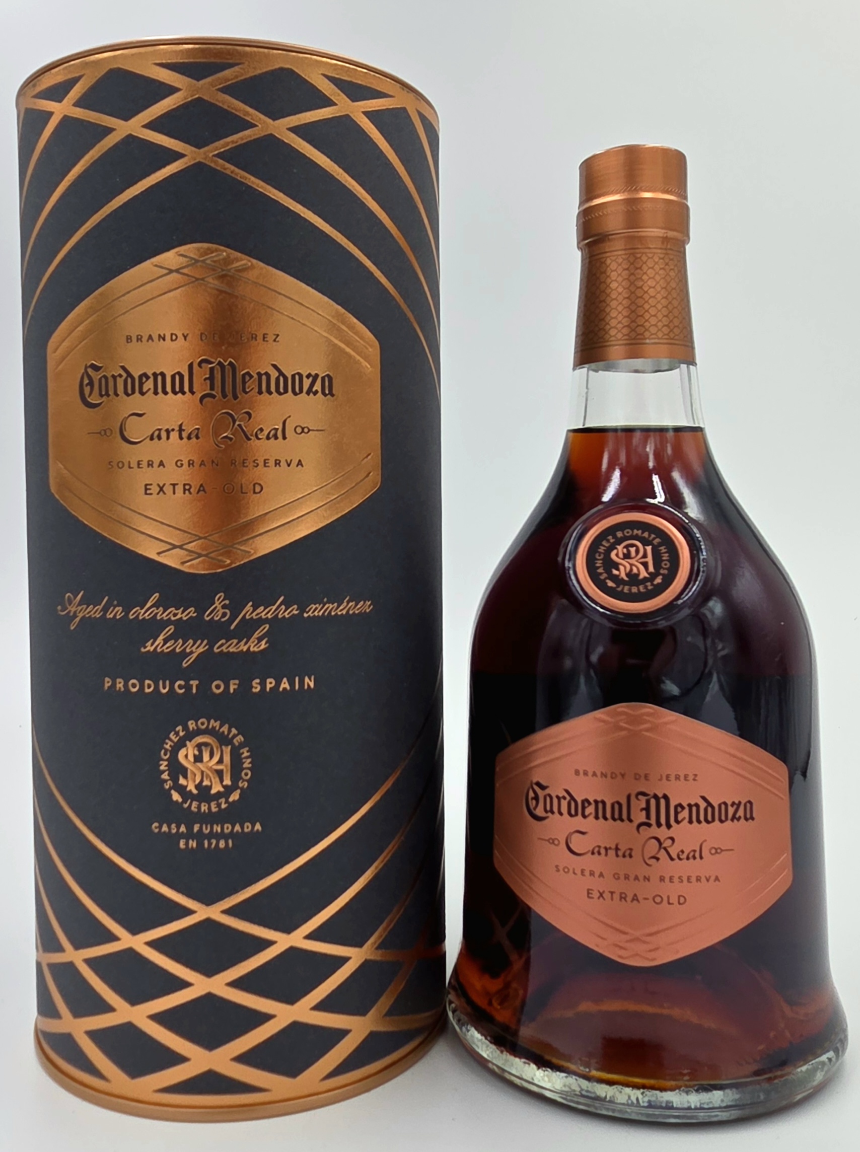 Cardenal Mendoza Carta Real Brandy Solera Gran Reserva 40% vol. 0,7 l