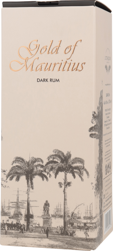 Gold of Mauritius Dark Rum 40%vol 0,7L