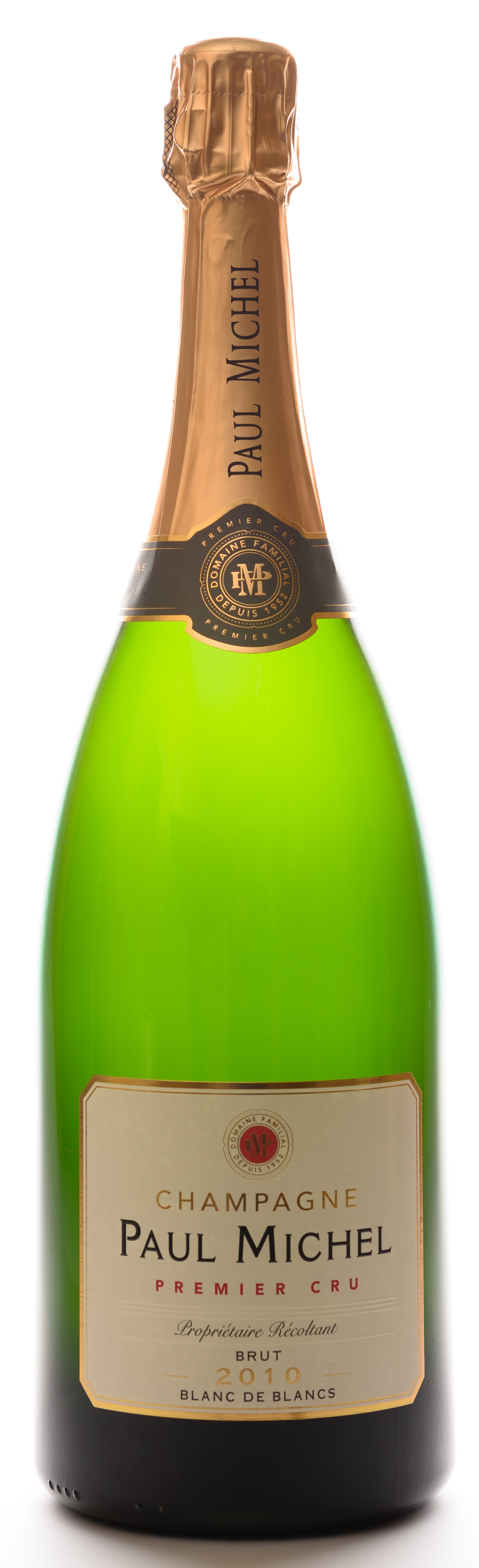 Paul Michel Champagner Gran Cru Banc de Blanc Millésimé Magnum 1,5 l