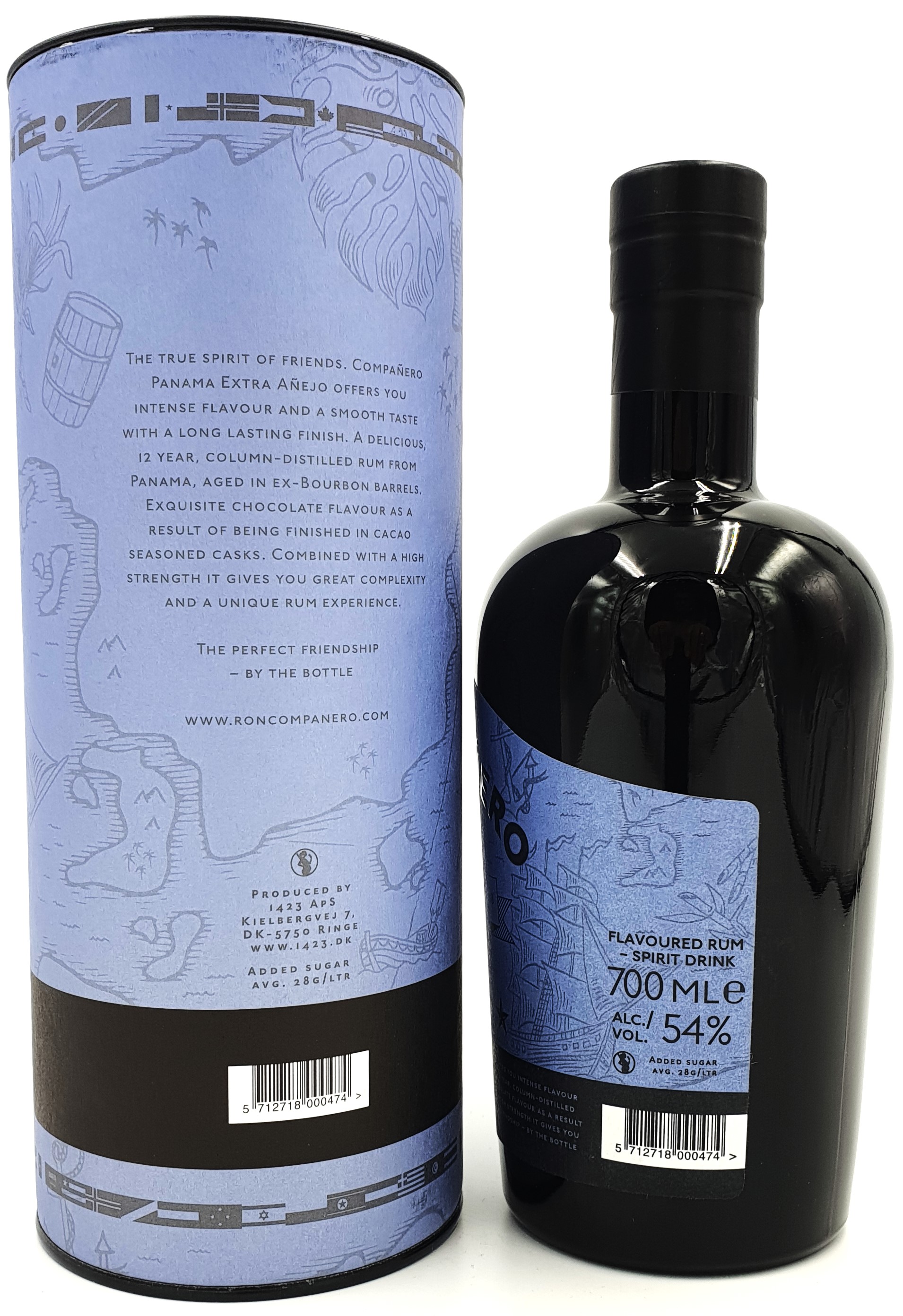 Companero Ron PANAMA Extra 54% vol.