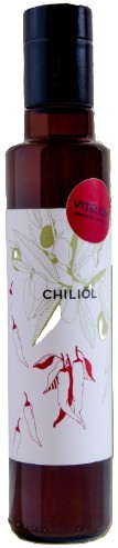 Vitelium Chiliöl natives Olivenöl Extra mit Chilischoten Italien 0,1 l
