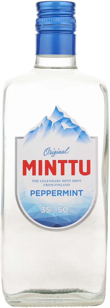 Minttu Pfefferminzschnaps aus Finnland 50% vol. 0,5 l