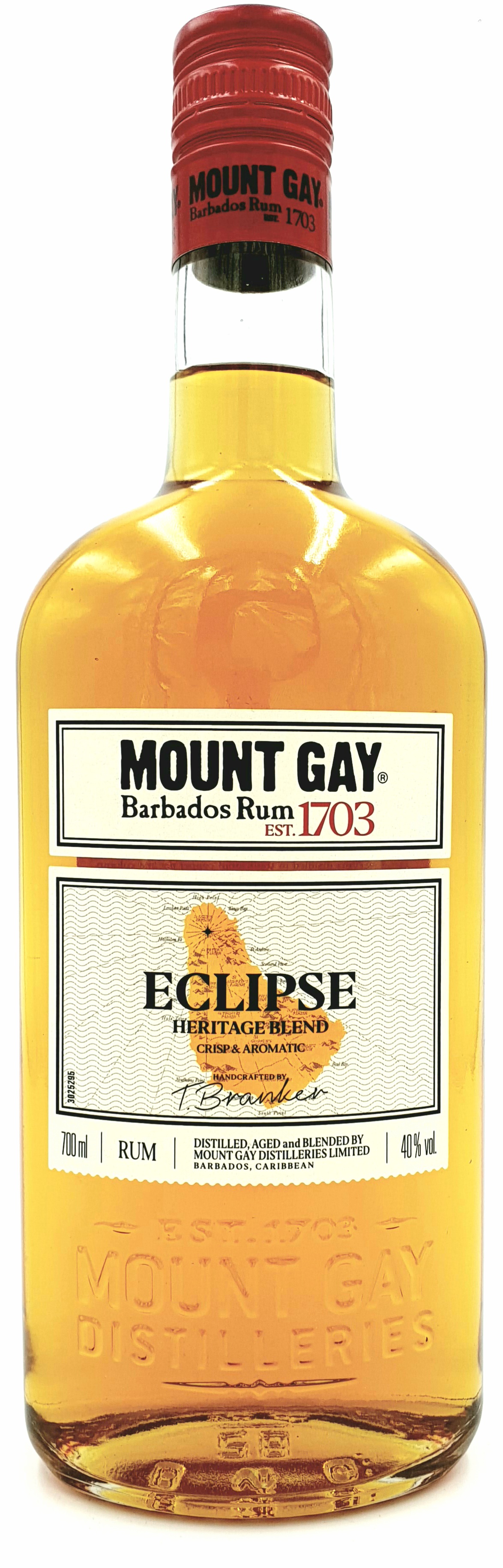 Mount Gay Eclipse 40% vol. Barbados Rum 0,7 l