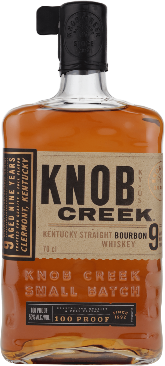 Knob Creek 9 Years old  50% vol. Kentucky Straight Bourbon Whiskey 0,7 l