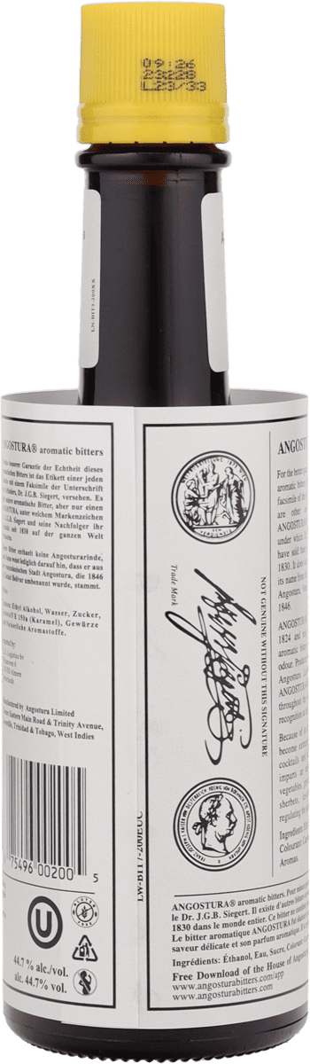 Angostura Aromatic Bitters 44,7% vol. aus Trinidad 0,2l