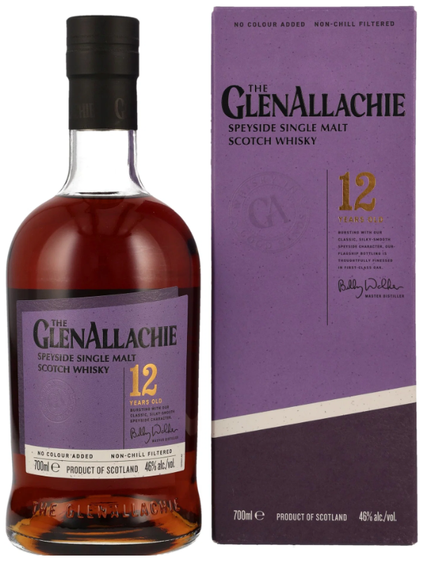 GlenAllachie 12 Jahre Single Speyside Malt 46 % Vol. 0,7 l