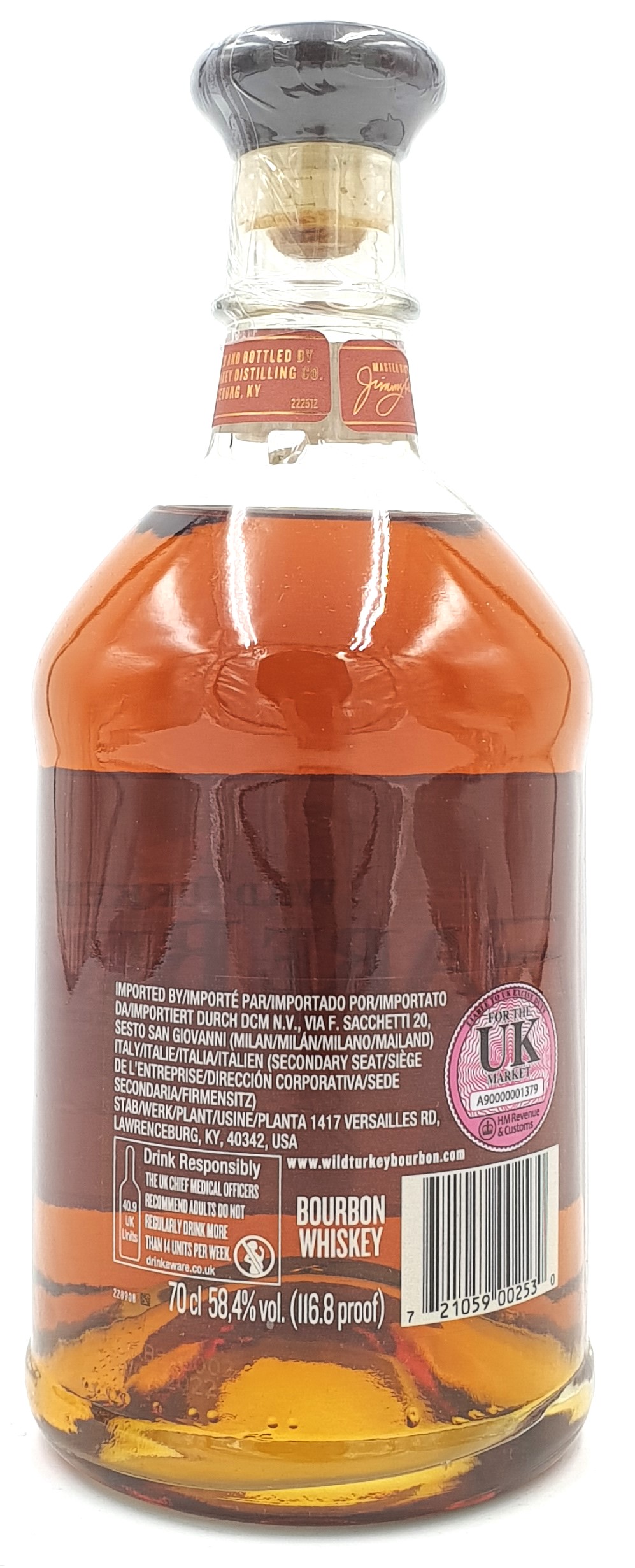 Wild Turkey Rare Breed Kentucky Staight Bourbon Whiskey 58,4 % vol. 0,7l