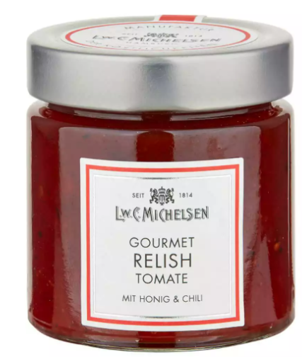 L.W.C. Michelsen Gourmet Relish Tomate mit Chili & Honig  215 g