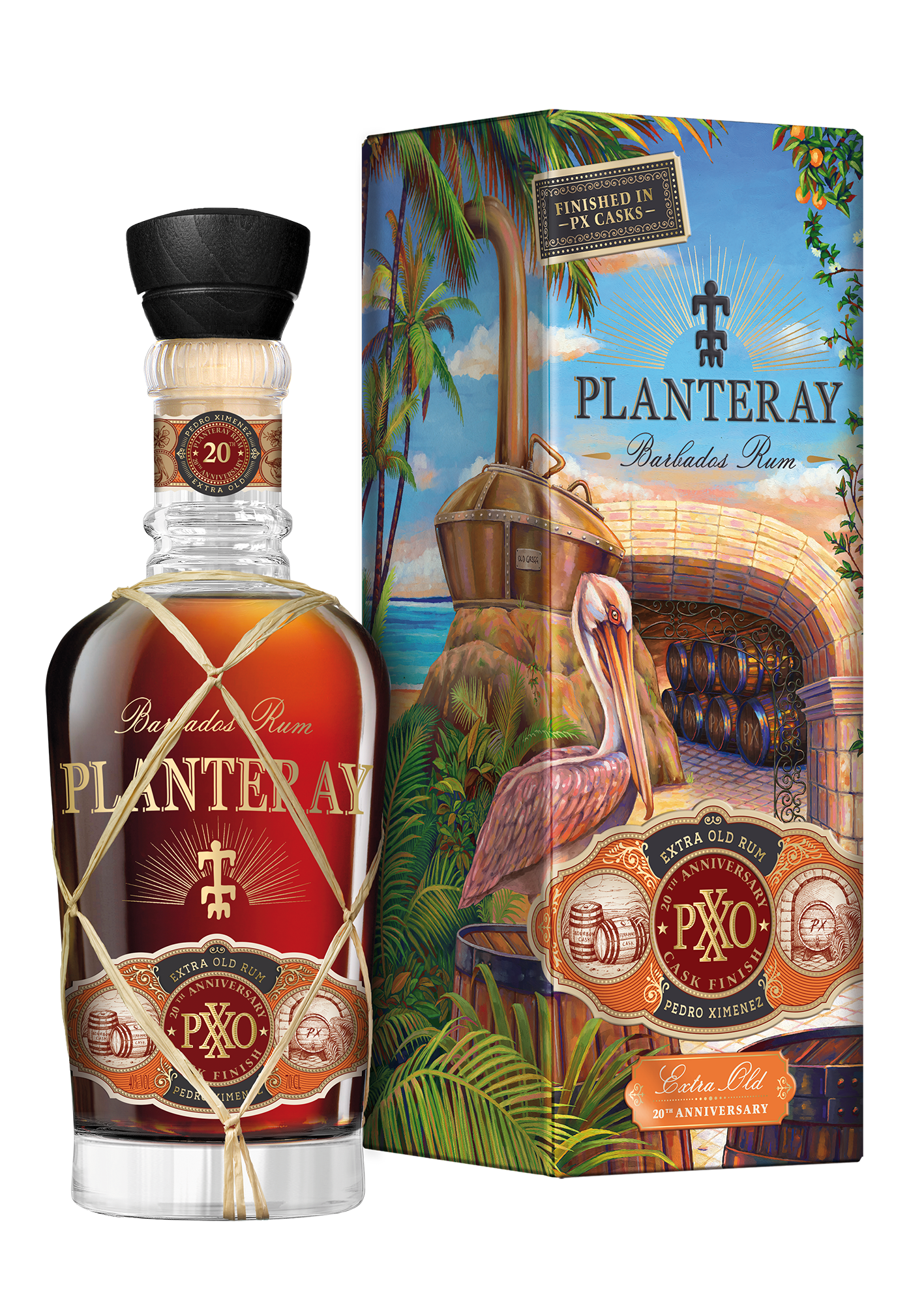 Rum Planteray PXXO Barbados Rum  40% vol. 0,7 l