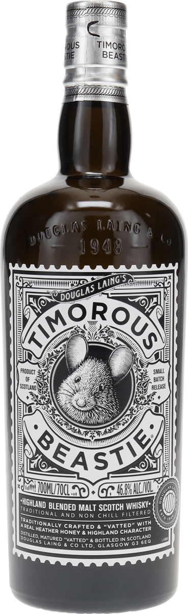 Timorous Beastie Highland blended Scotch Malt 46,8%vol. 0,7l