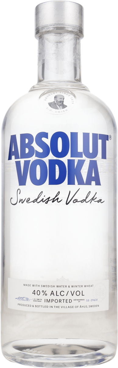 Absolut Vodka Blue  40% vol. Country of Sweden 3,0 l