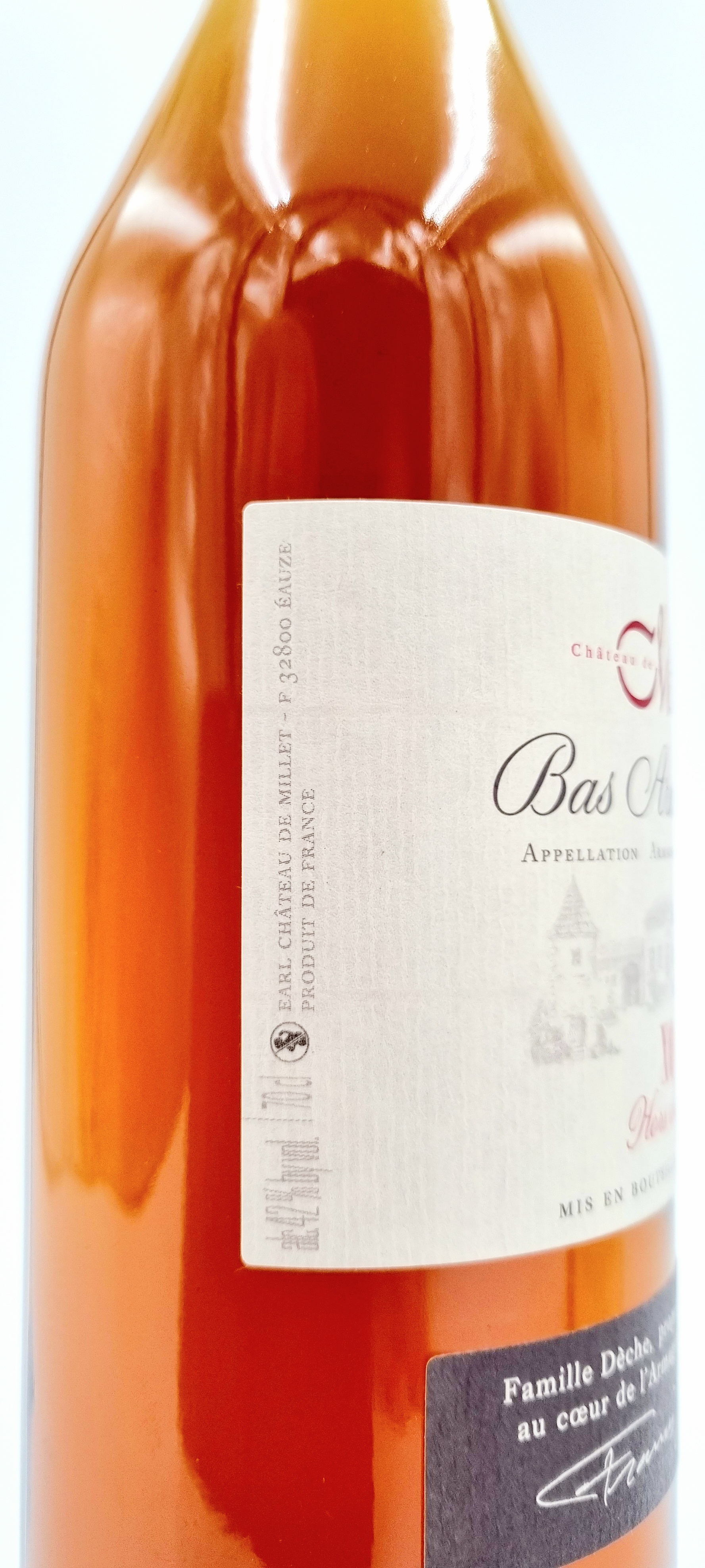 Domaine de Millet Bas Armagnac XO Hors d'Age Côtes de Gascogne 42 % vol. 0,7 l