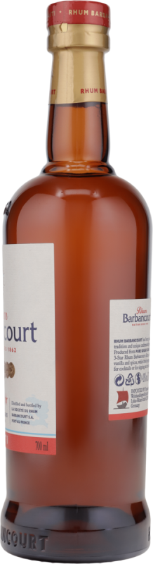 Barbancourt 3 Sterne Rhum Agricole Haiti 4 Jahre 40% vol. 0,7l