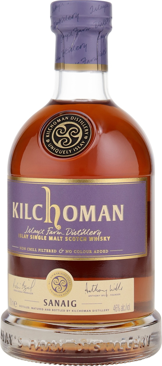 Kilchoman Sanaig 46%vol.  Islay Single Malt Whisky 0,7 l