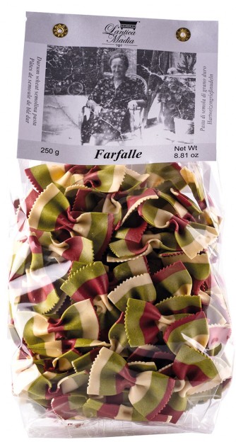 L' Antica Madia Farfalle Italiane Piemont Italien 250 g