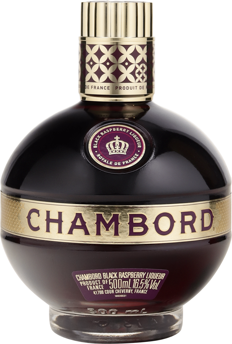 Chambord Liqueur 16,5% vol France, Himbeer & Brombeer Spezialität 0,5l